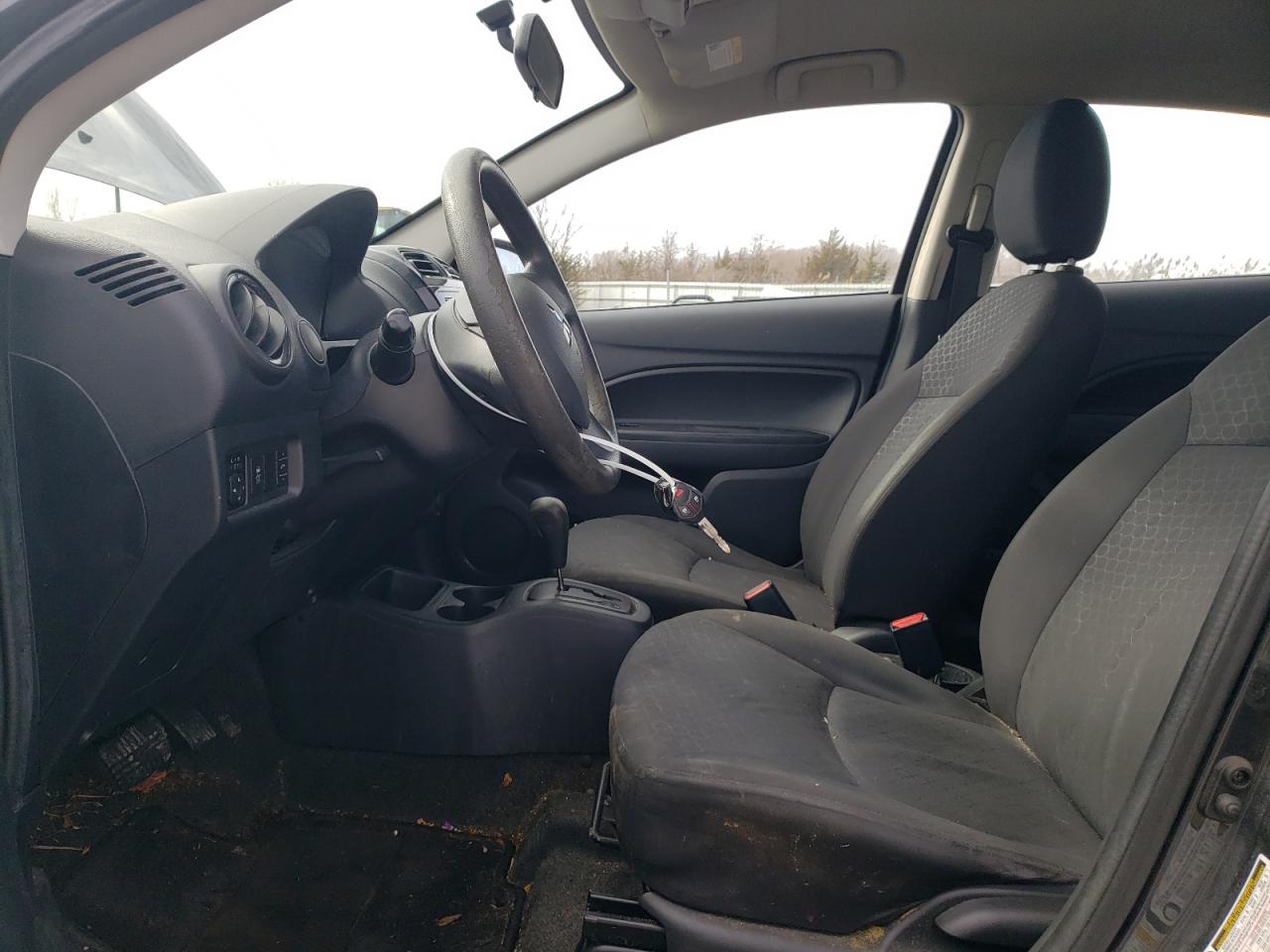 2015 Mitsubishi Mirage VIN ML32A3HJ5FH000352 Copart auction photo, front end damage thumbnail 7