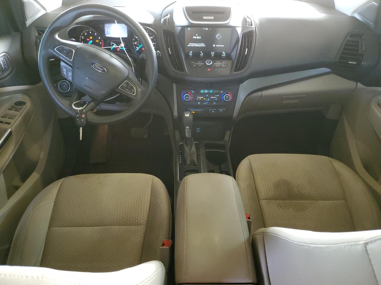 2017 Ford Escape VIN 1FMCU0G94HUE74460 Copart auction photo, front end damage thumbnail 8