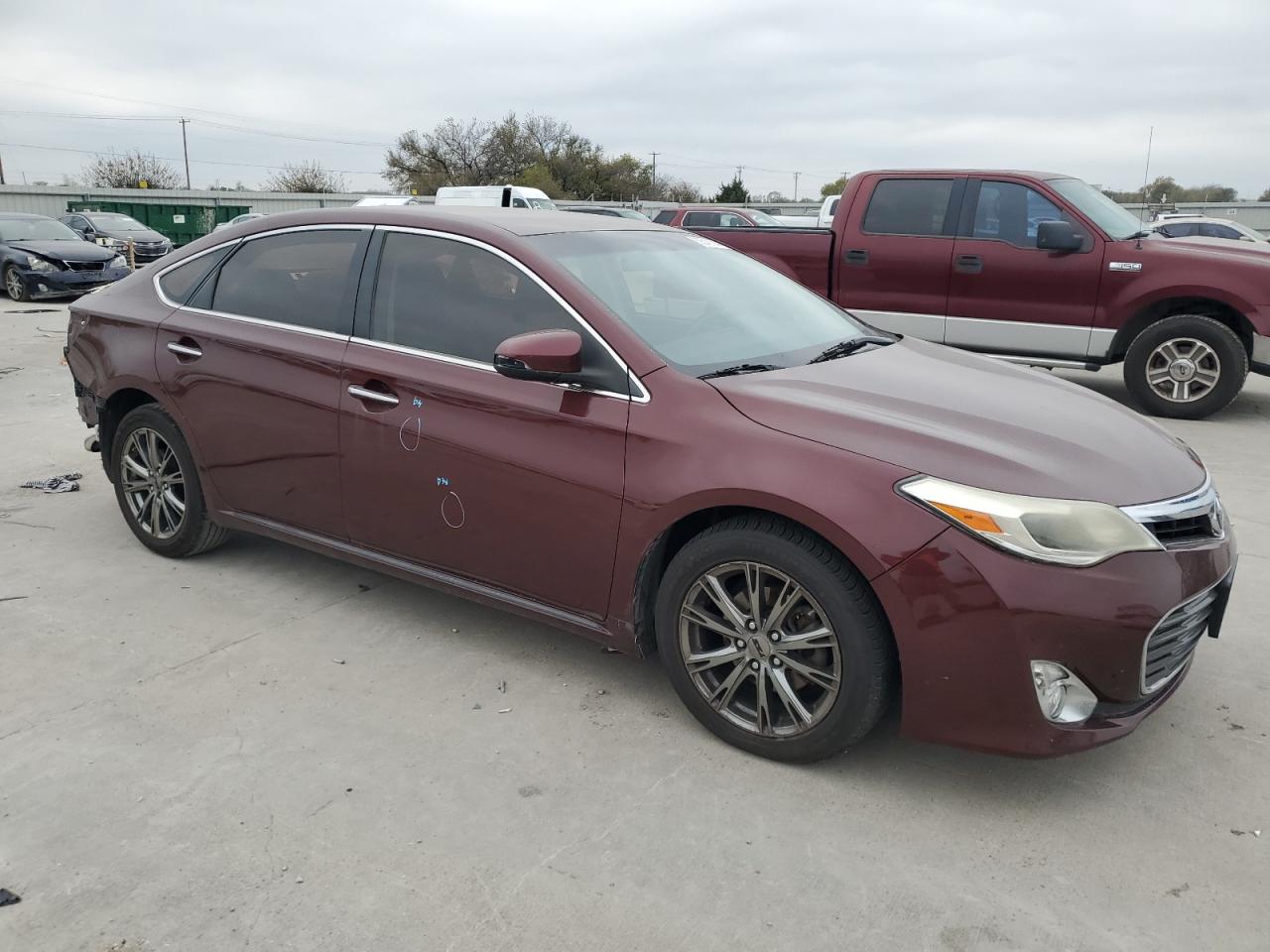 2014 Toyota Avalon VIN 4T1BK1EB9EU126128 Copart auction photo, rear end / minor dent/scratches damage thumbnail 4