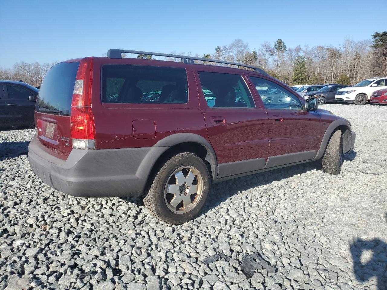 2004 Volvo XC70 VIN YV1SZ59H241129923 Copart auction photo, front end damage thumbnail 3