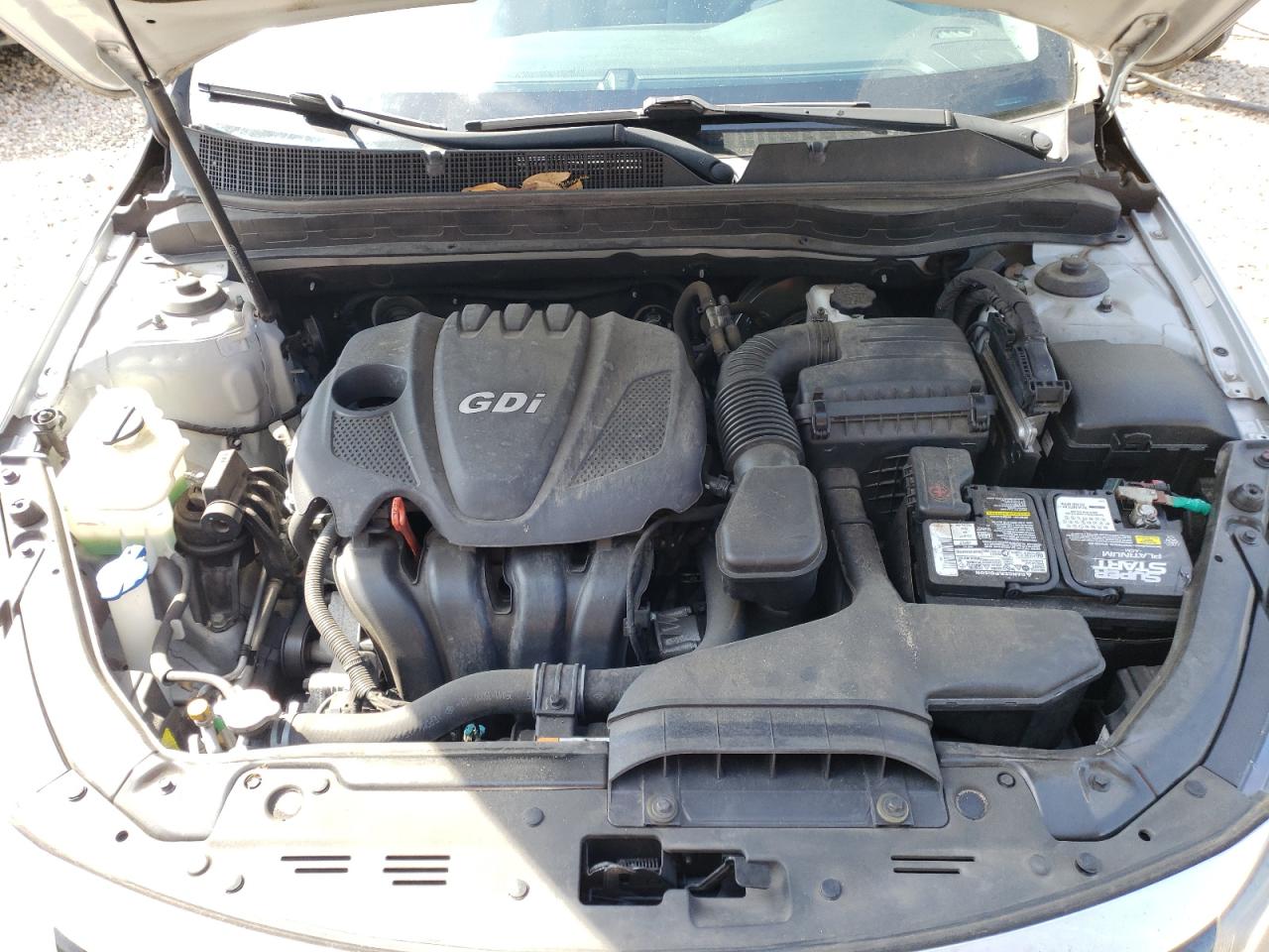 2015 KIA Optima VIN 5XXGM4A71FG500116 Copart auction photo, side / front end damage thumbnail 11