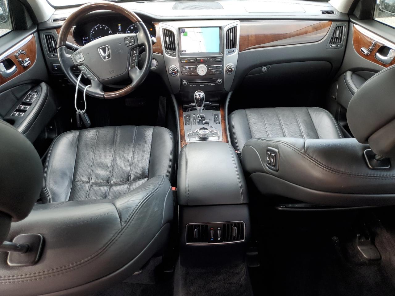 2013 Hyundai Equus VIN KMHGH4JHXDU060140 Copart auction photo, front end / minor dent/scratches damage thumbnail 8