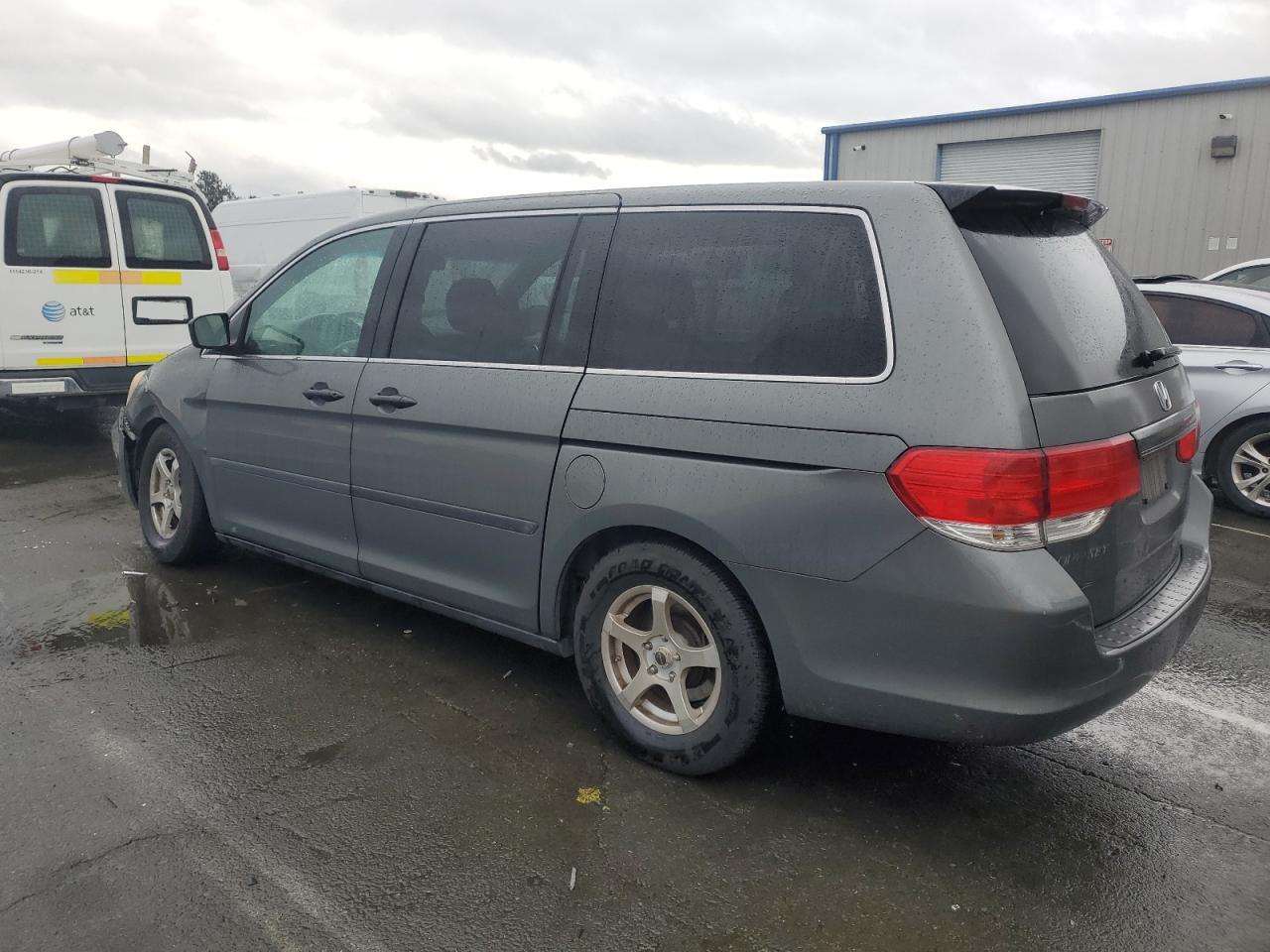 2008 Honda Odyssey VIN 5FNRL38278B007241 Copart auction photo, front end / side damage thumbnail 2
