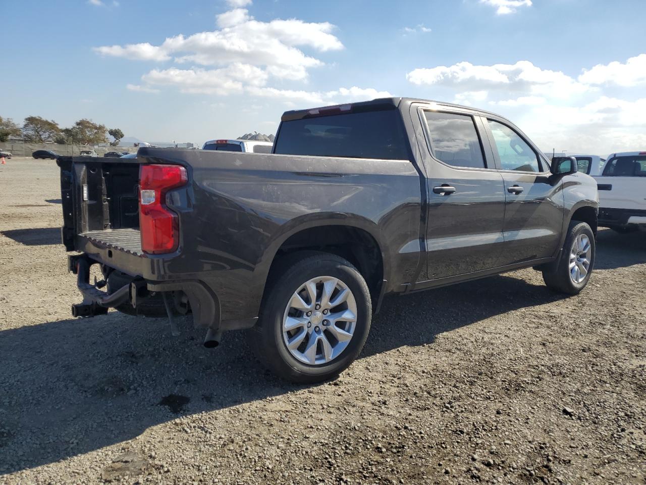 2021 Chevrolet Silverado VIN 3GCPWBEK7MG295439 Copart auction photo, front end / rear end damage thumbnail 3