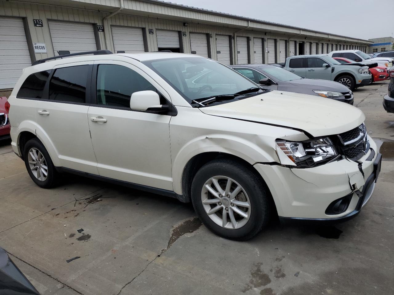 2014 Dodge Journey VIN 3C4PDDBG1ET267534 Copart auction photo, front end damage thumbnail 4
