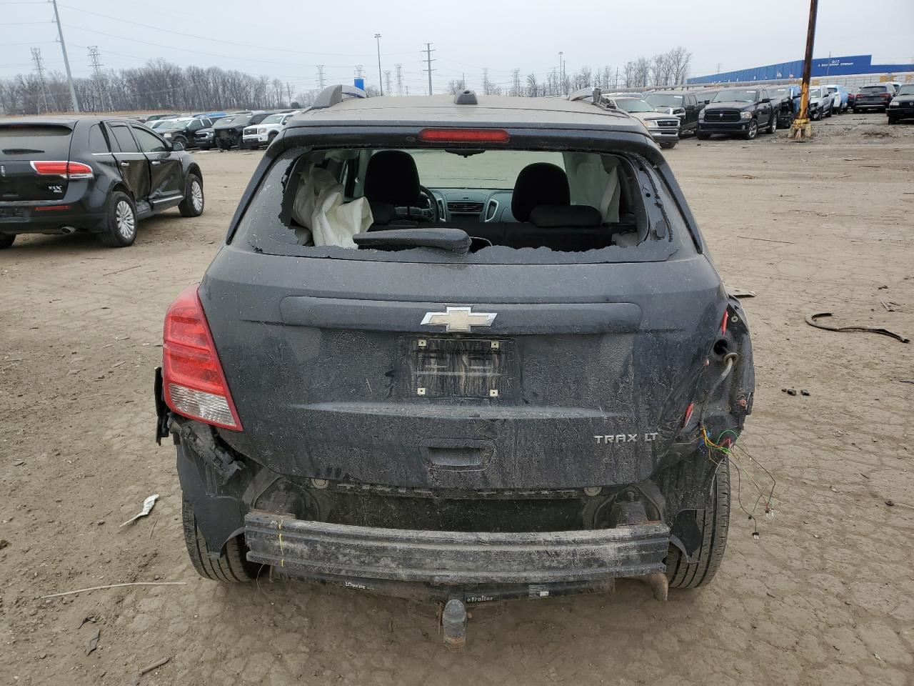 2016 Chevrolet Trax VIN KL7CJLSBXGB684934 Copart auction photo, all over damage thumbnail 6