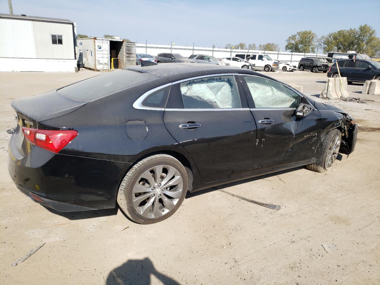2016 Chevrolet Malibu VIN 1G1ZH5SX7GF277185 Copart auction photo, rollover damage thumbnail 3