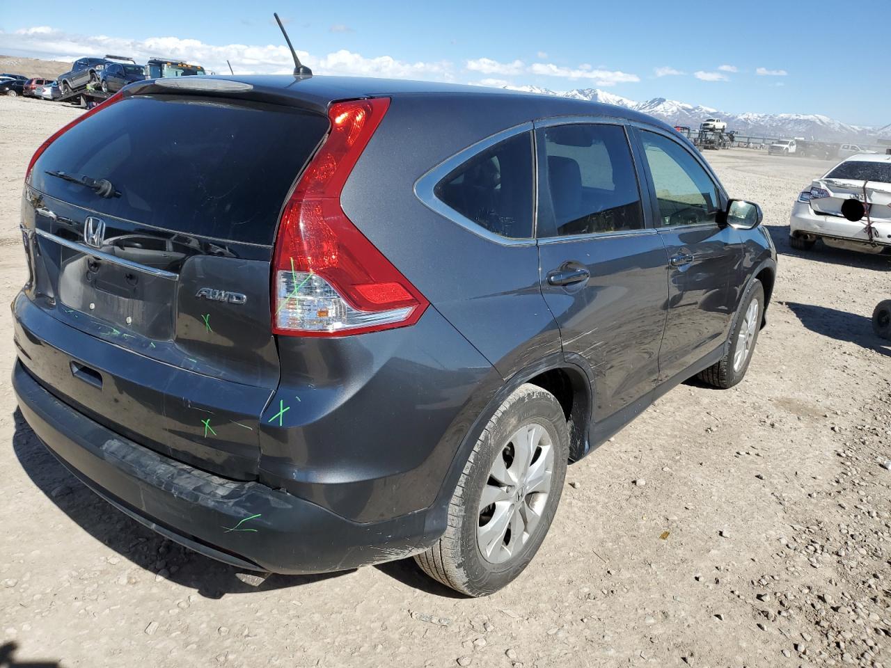 2012 Honda CR-V VIN JHLRM4H53CC024401 Copart auction photo, all over damage thumbnail 3