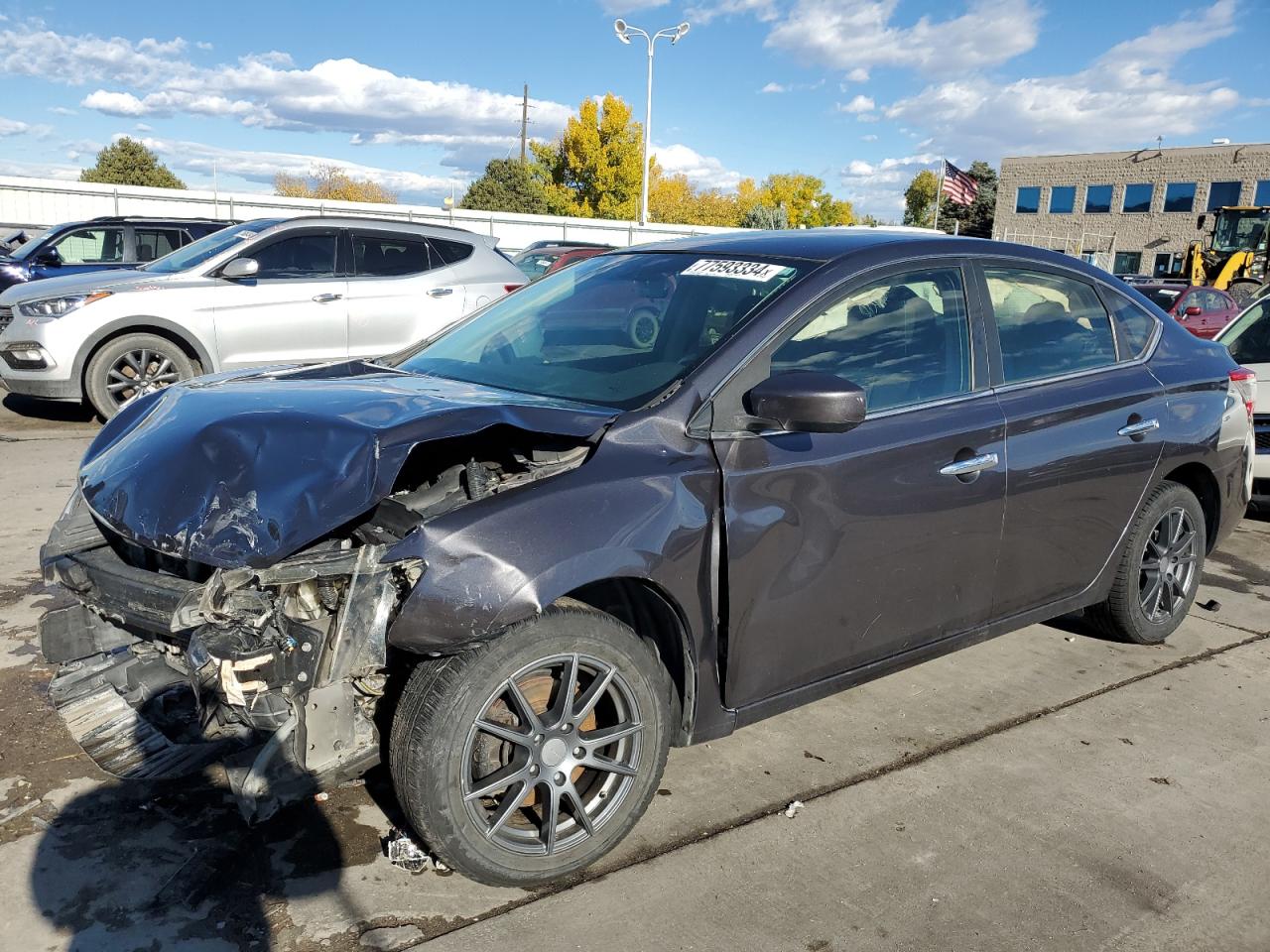 2015 Nissan Sentra VIN 3N1AB7AP9FY246615
