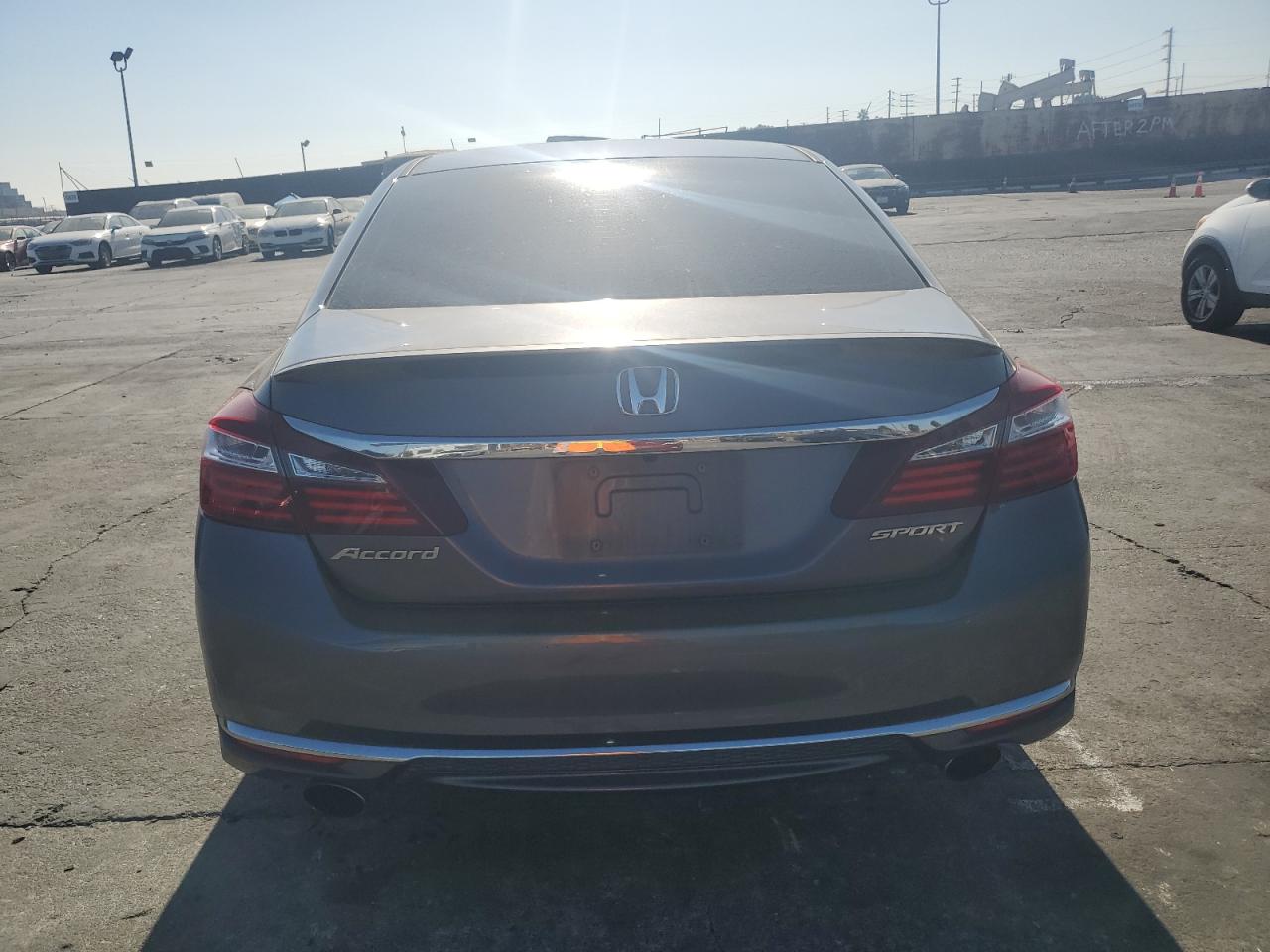 2017 Honda Accord VIN 1HGCR2F5XHA048355 Copart auction photo, front end damage thumbnail 6