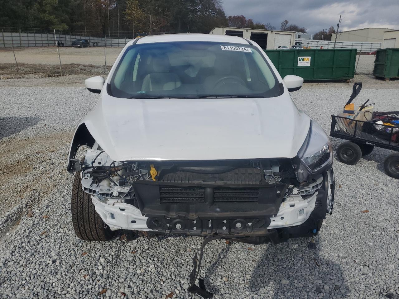 2019 Ford Escape VIN 1FMCU0GD5KUA11027 Copart auction photo, front end / mechanical damage thumbnail 5