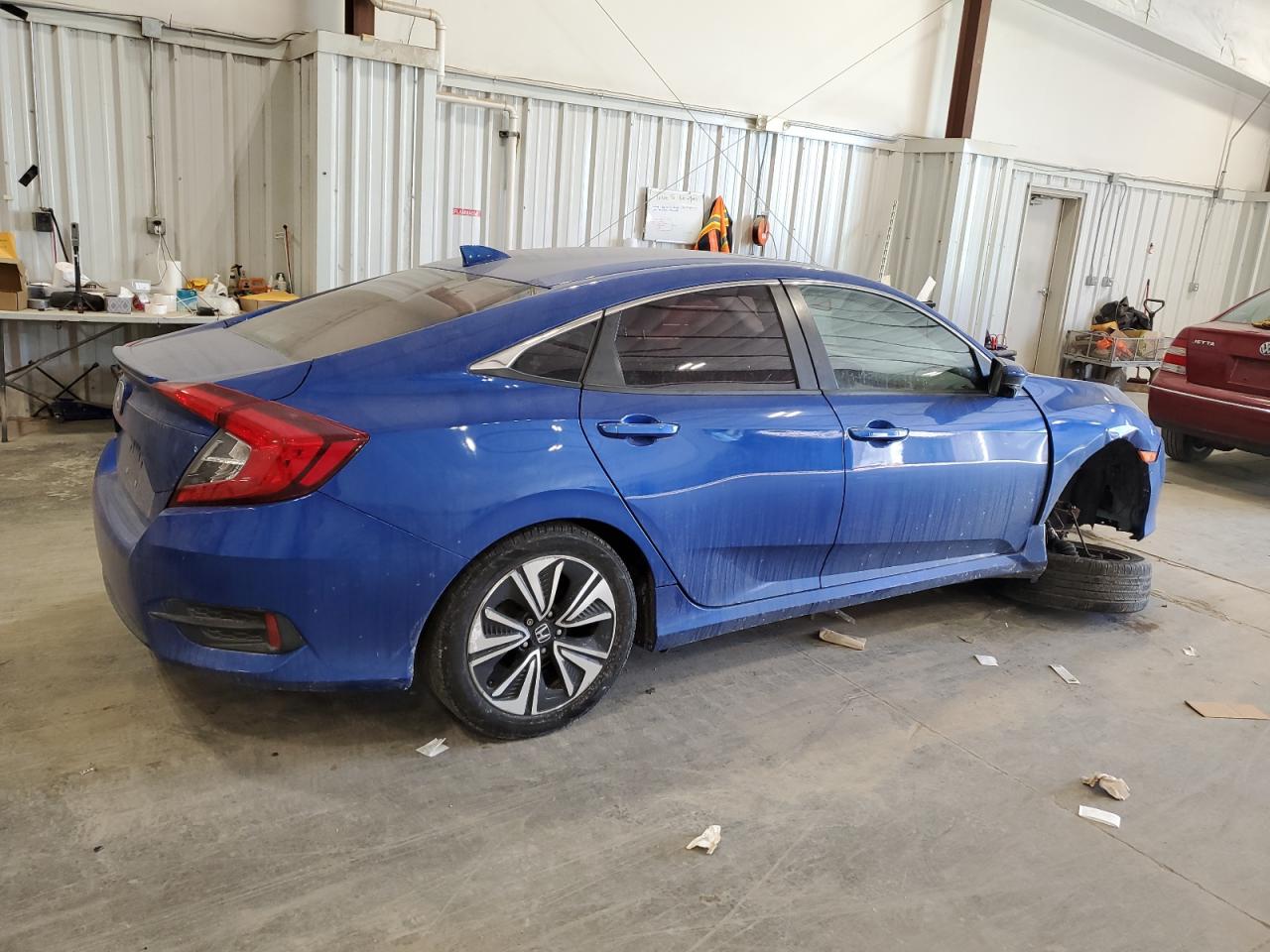 2016 Honda Civic VIN 19XFC1F36GE032039 Copart auction photo, all over damage thumbnail 3