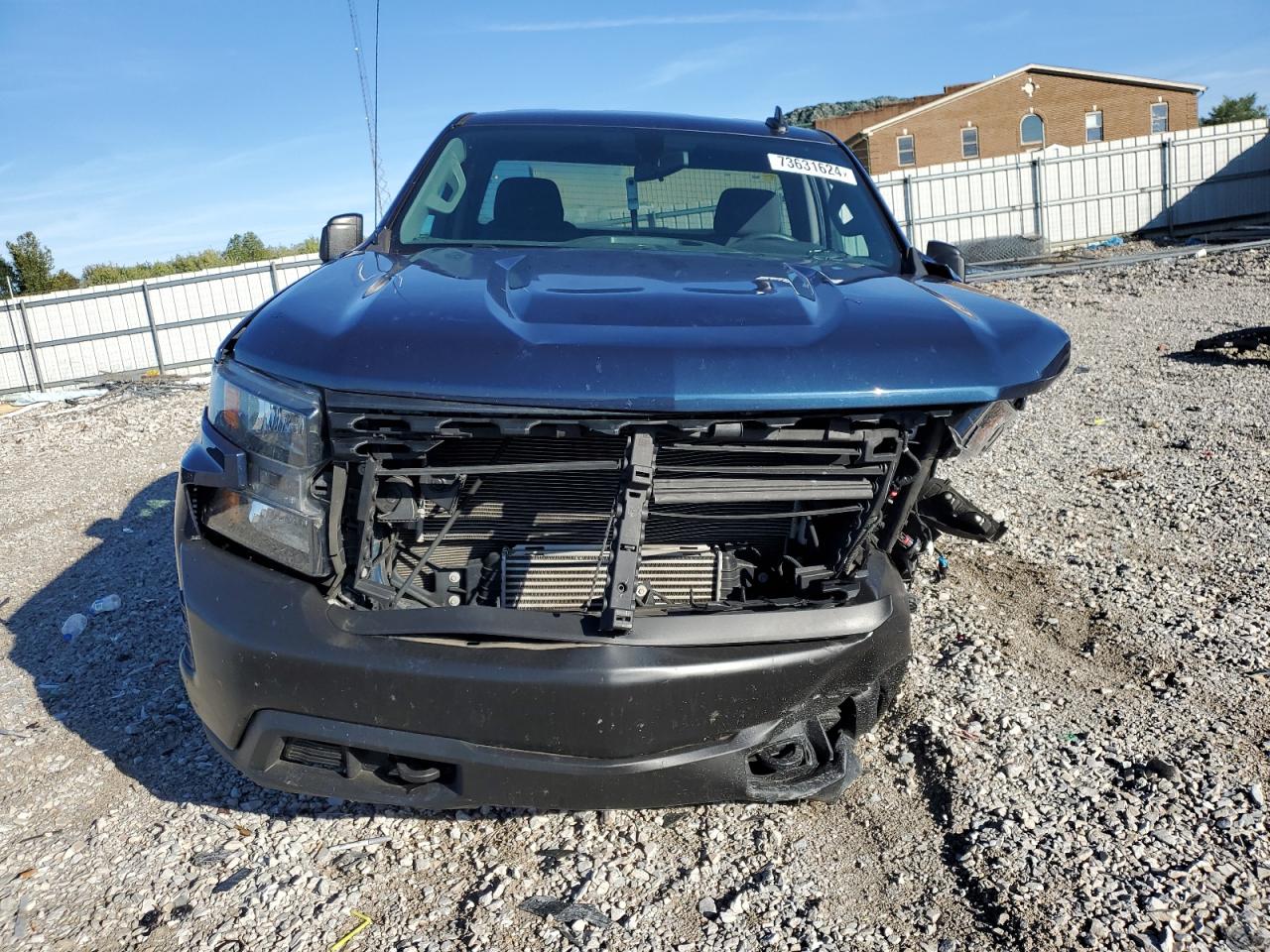 2021 Chevrolet Silverado VIN 3GCNYAEKXMG381467 Copart auction photo, front end damage thumbnail 5