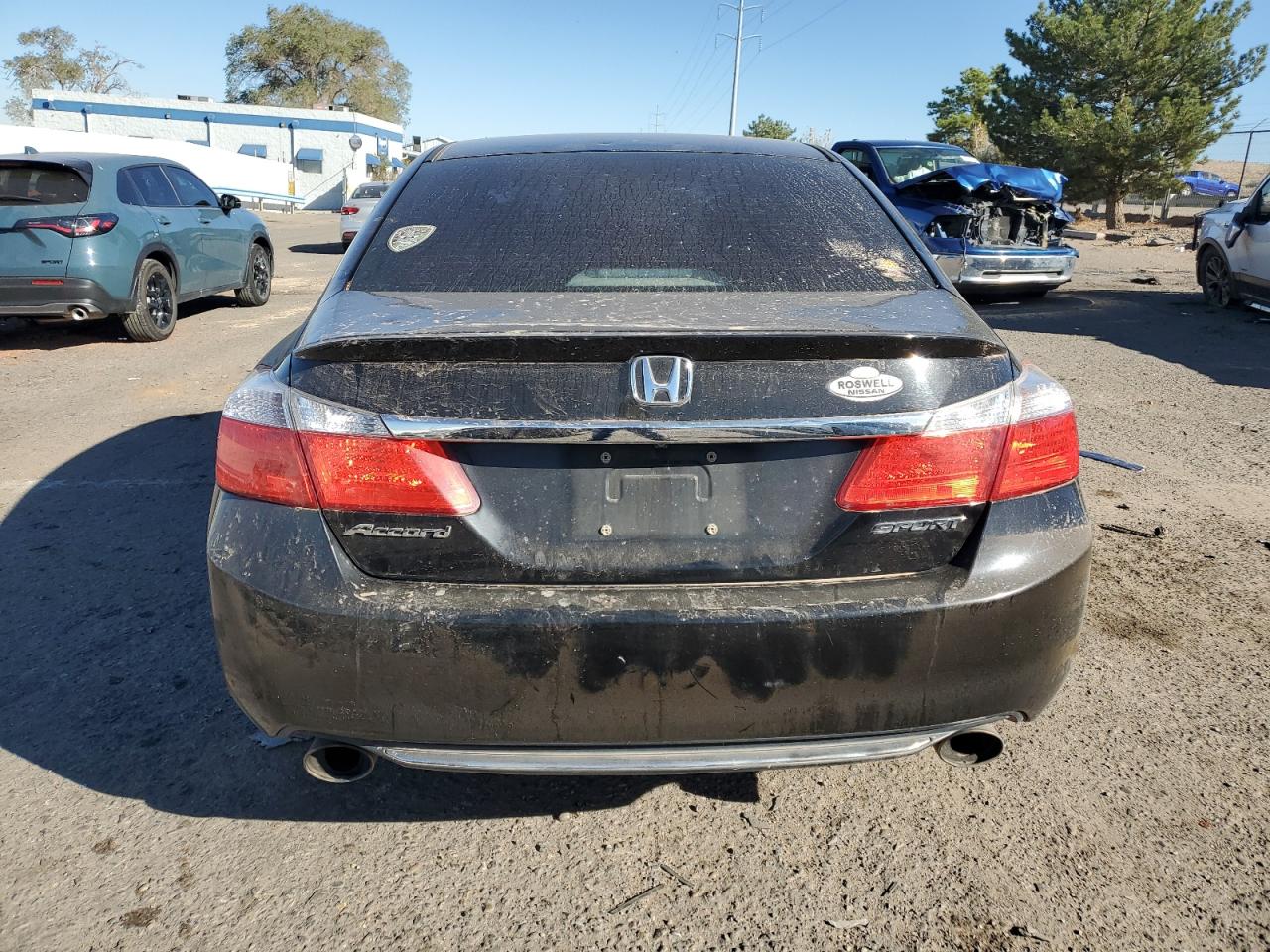 2014 Honda Accord VIN 1HGCR2F50EA114732 Copart auction photo, water/flood / hail damage thumbnail 6