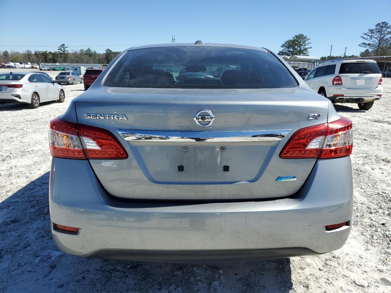 2014 Nissan Sentra VIN 3N1AB7AP8EY308178 Copart auction photo, front end / side damage thumbnail 6