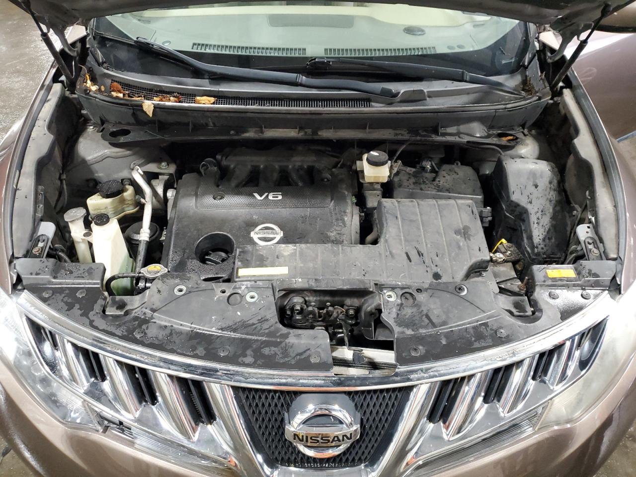2010 Nissan Murano VIN JN8AZ1MW5AW126436 Copart auction photo, front end / rear end damage thumbnail 12