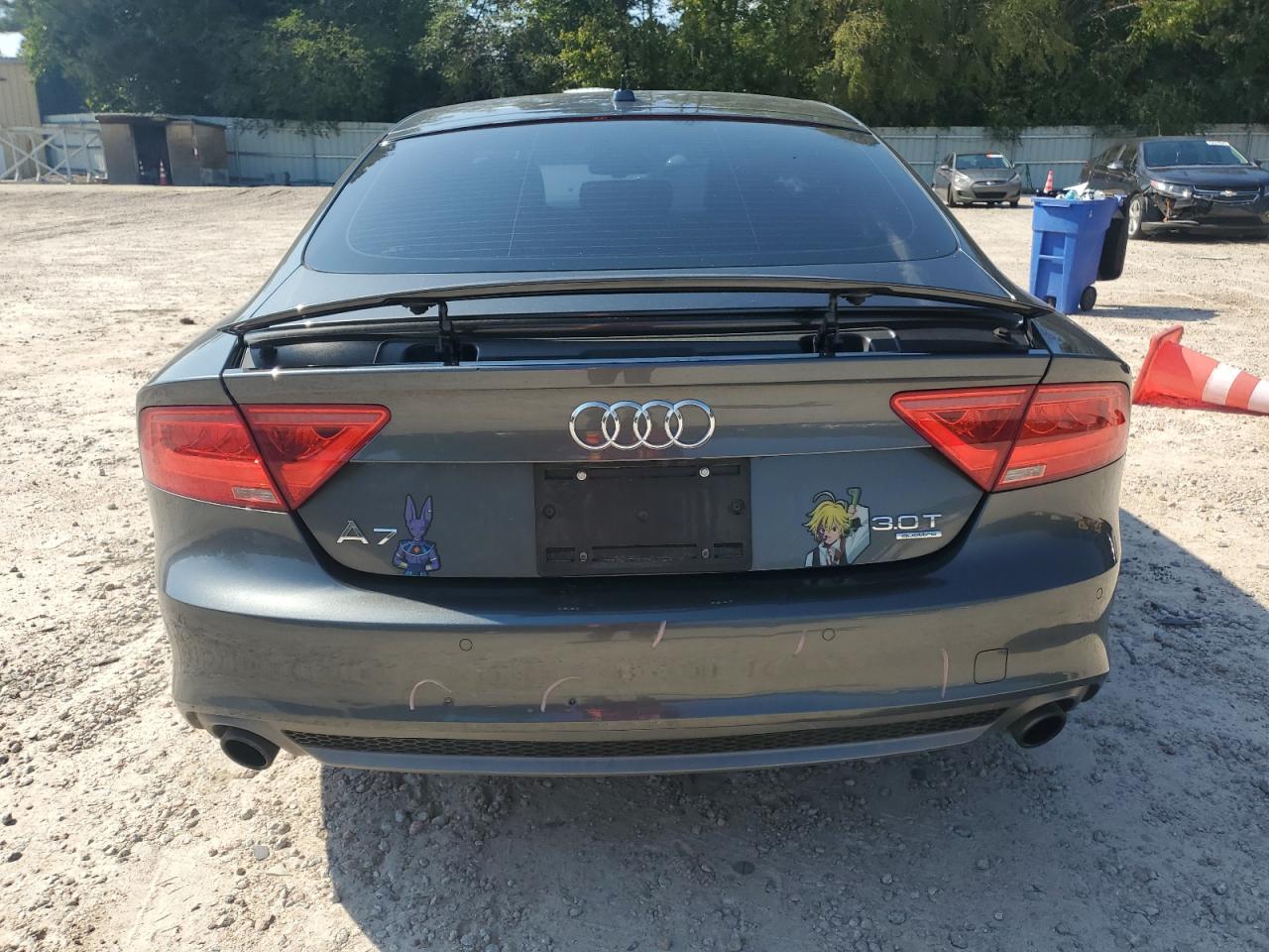 2013 Audi A7 VIN WAU2GAFC6DN064397 Copart auction photo, front end damage thumbnail 6