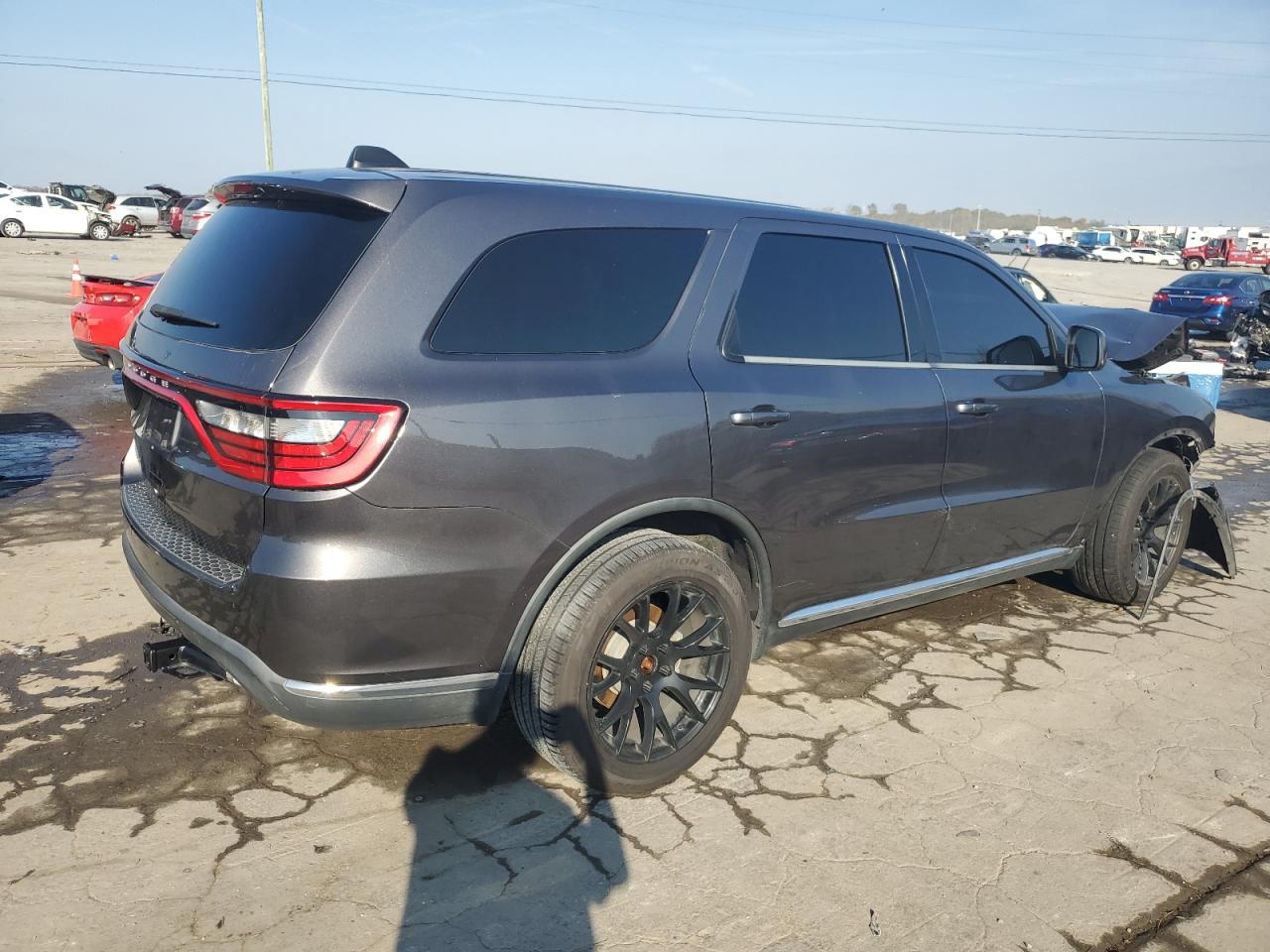 2017 Dodge Durango VIN 1C4RDHAG2HC672173 Copart auction photo, front end damage thumbnail 3