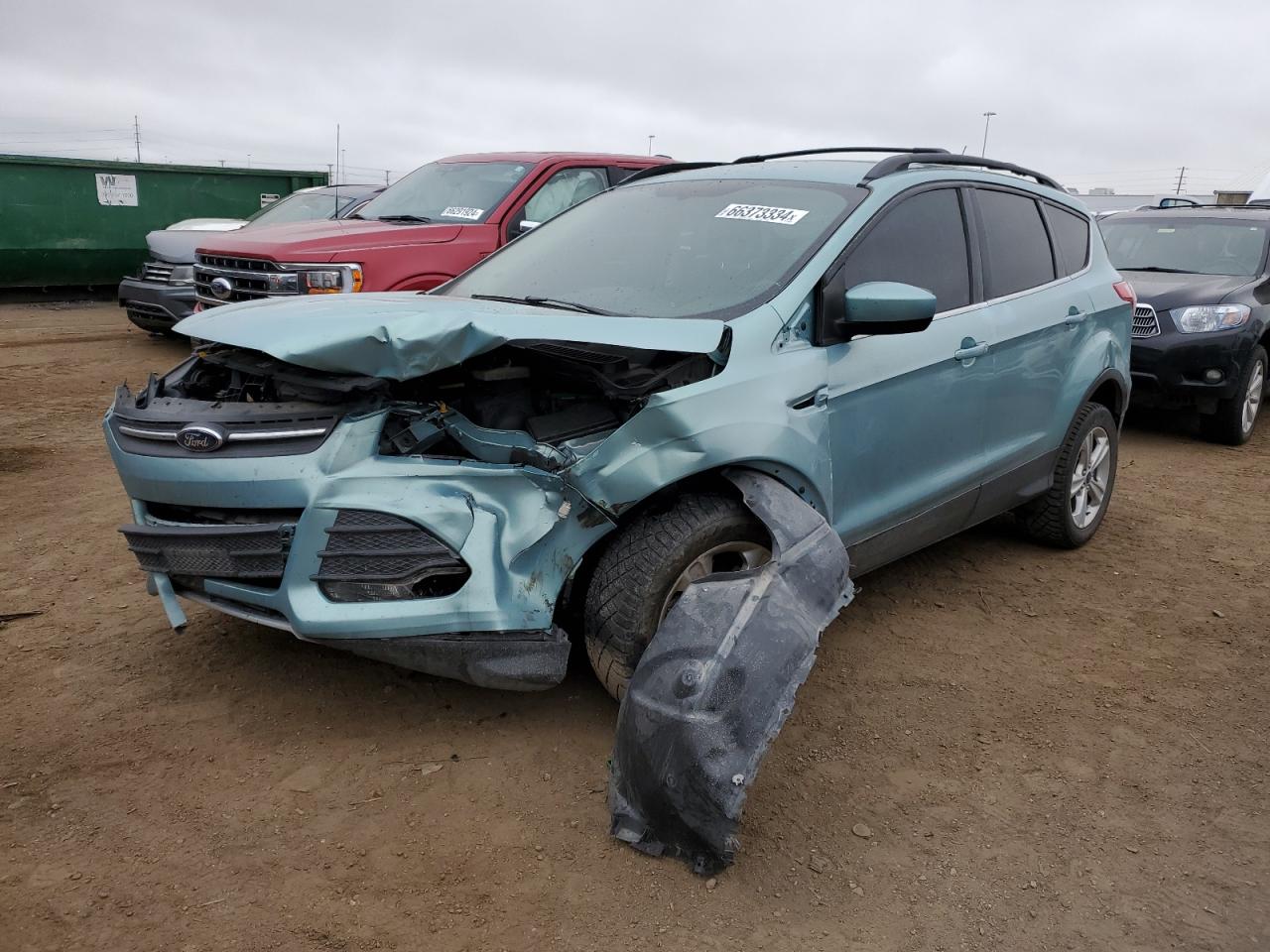 2013 Ford Escape VIN 1FMCU9G98DUD54210