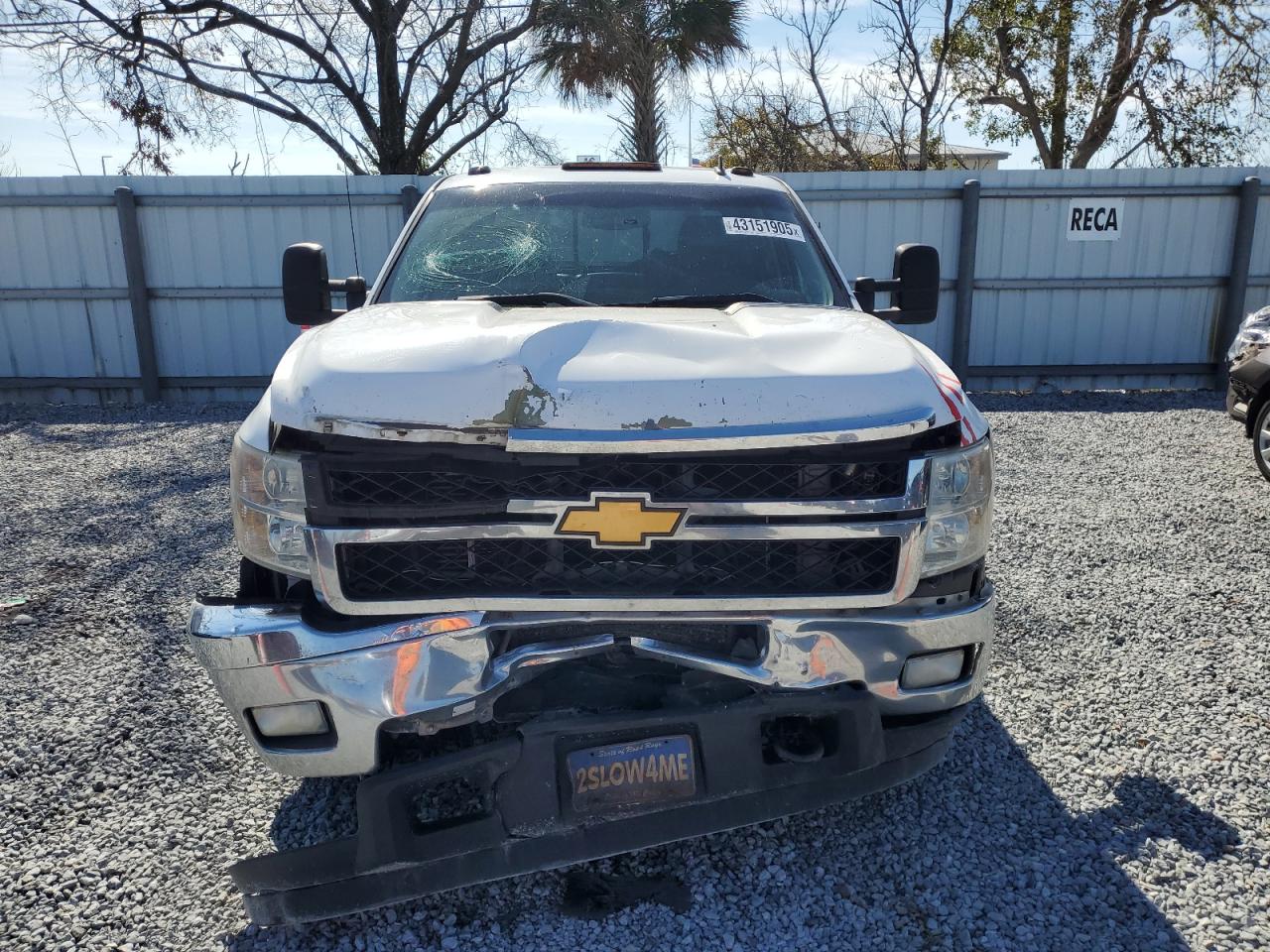 2013 Chevrolet Silverado VIN 1GC4K0C8XDF171628 Copart auction photo, front end damage thumbnail 5