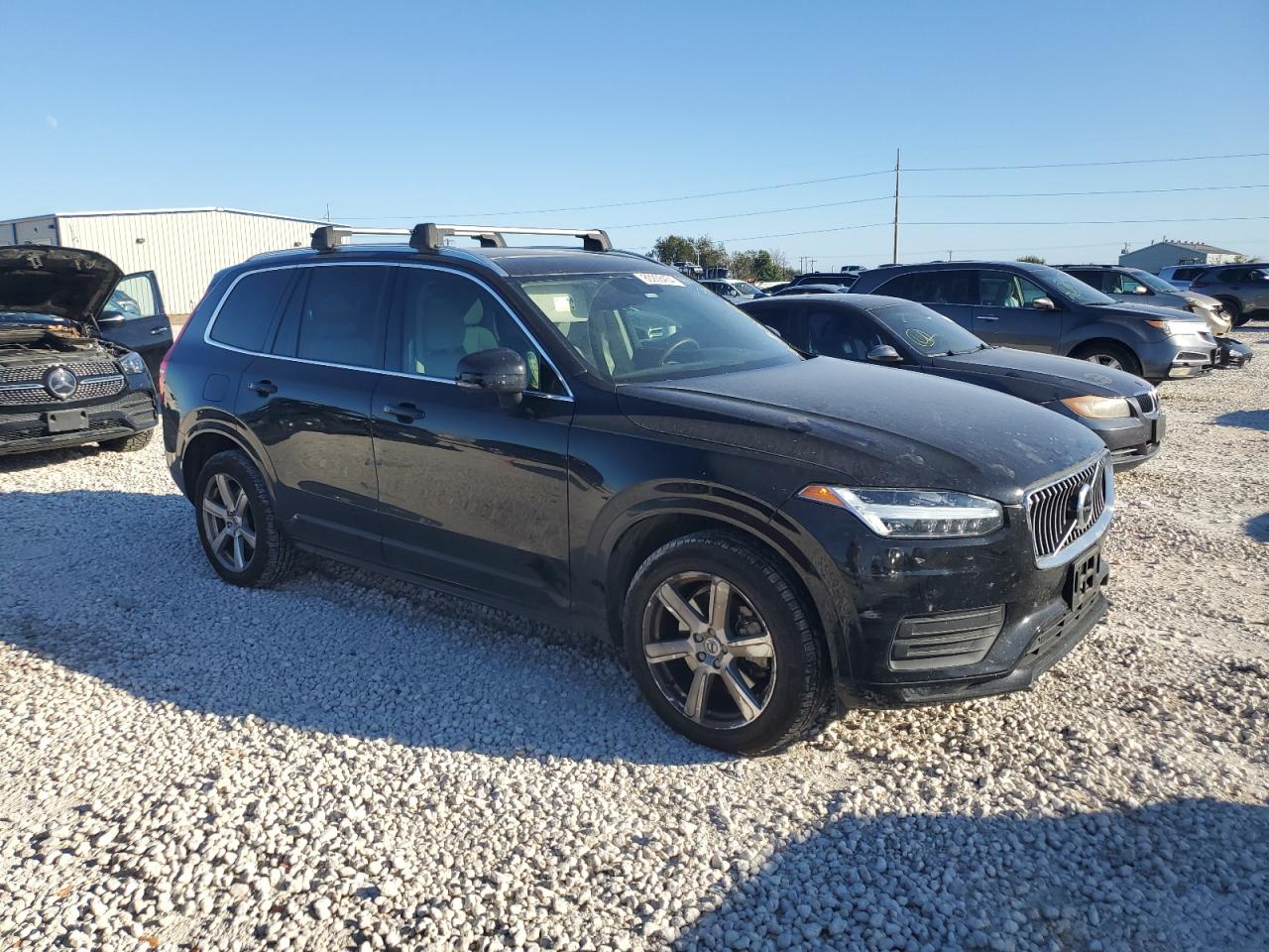 2020 Volvo XC90 VIN YV4A22PK1L1597821 Copart auction photo, side damage thumbnail 4