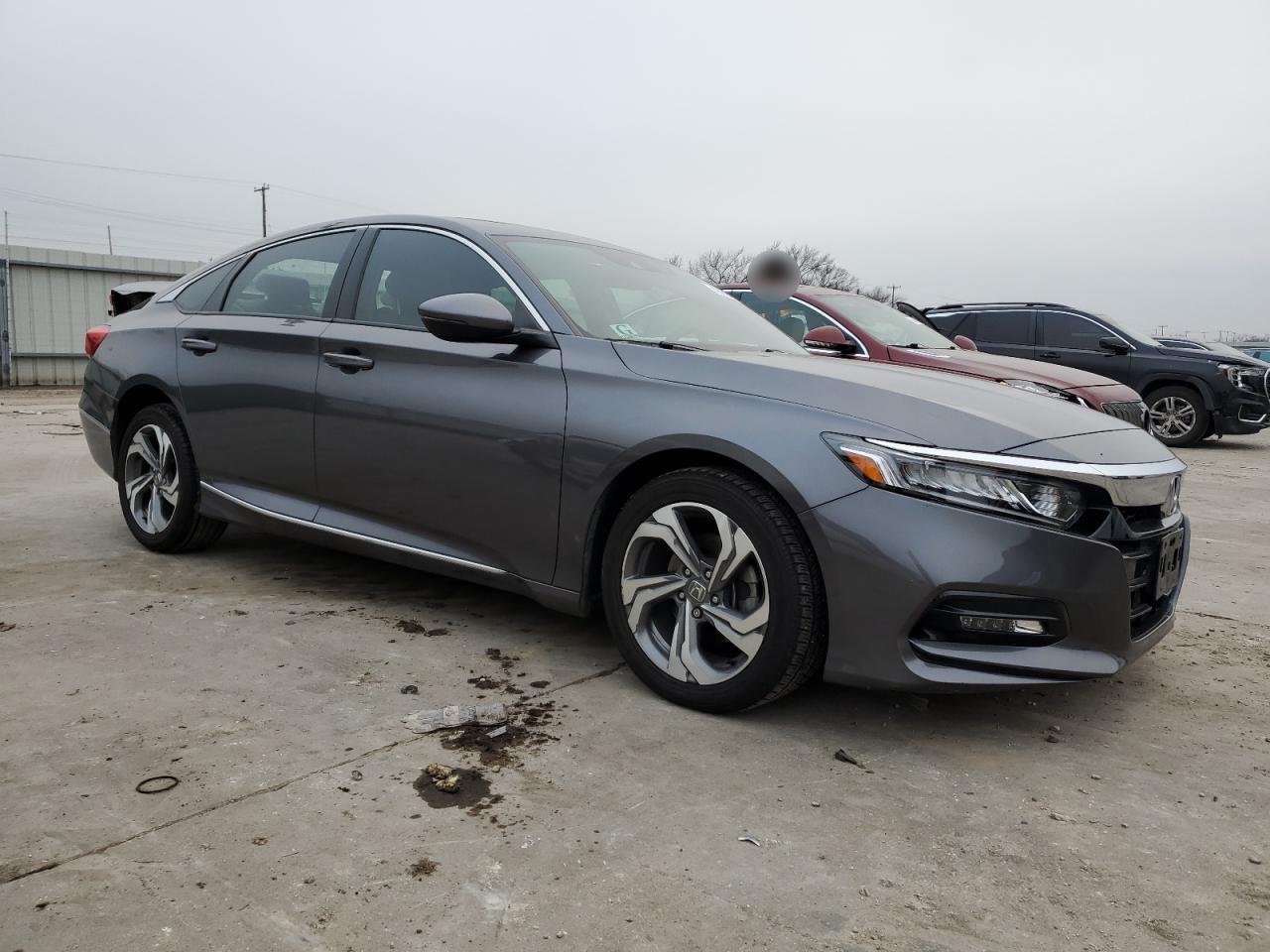 2018 Honda Accord VIN 1HGCV1F58JA130189 Copart auction photo, rear end damage thumbnail 4