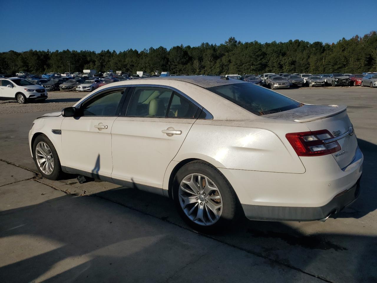 2013 Ford Taurus VIN 1FAHP2F87DG165893 Copart auction photo, all over damage thumbnail 2