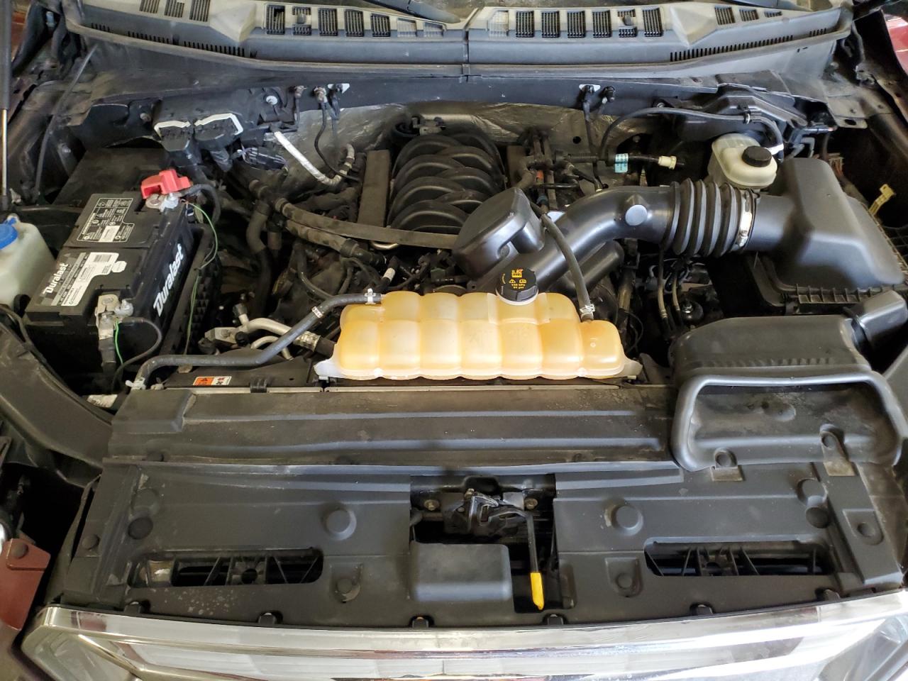 2015 Ford F-150 VIN 1FTEW1EF7FFB41659 Copart auction photo, side / front end damage thumbnail 12