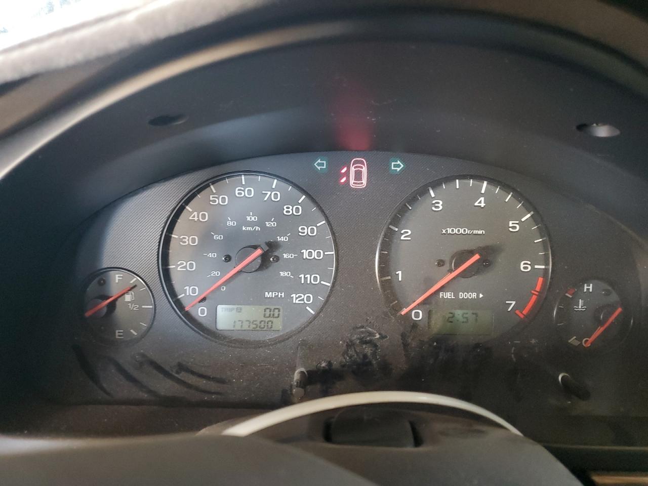 2001 Subaru Legacy VIN 4S3BH665X16631229 Copart auction photo, front end damage thumbnail 9