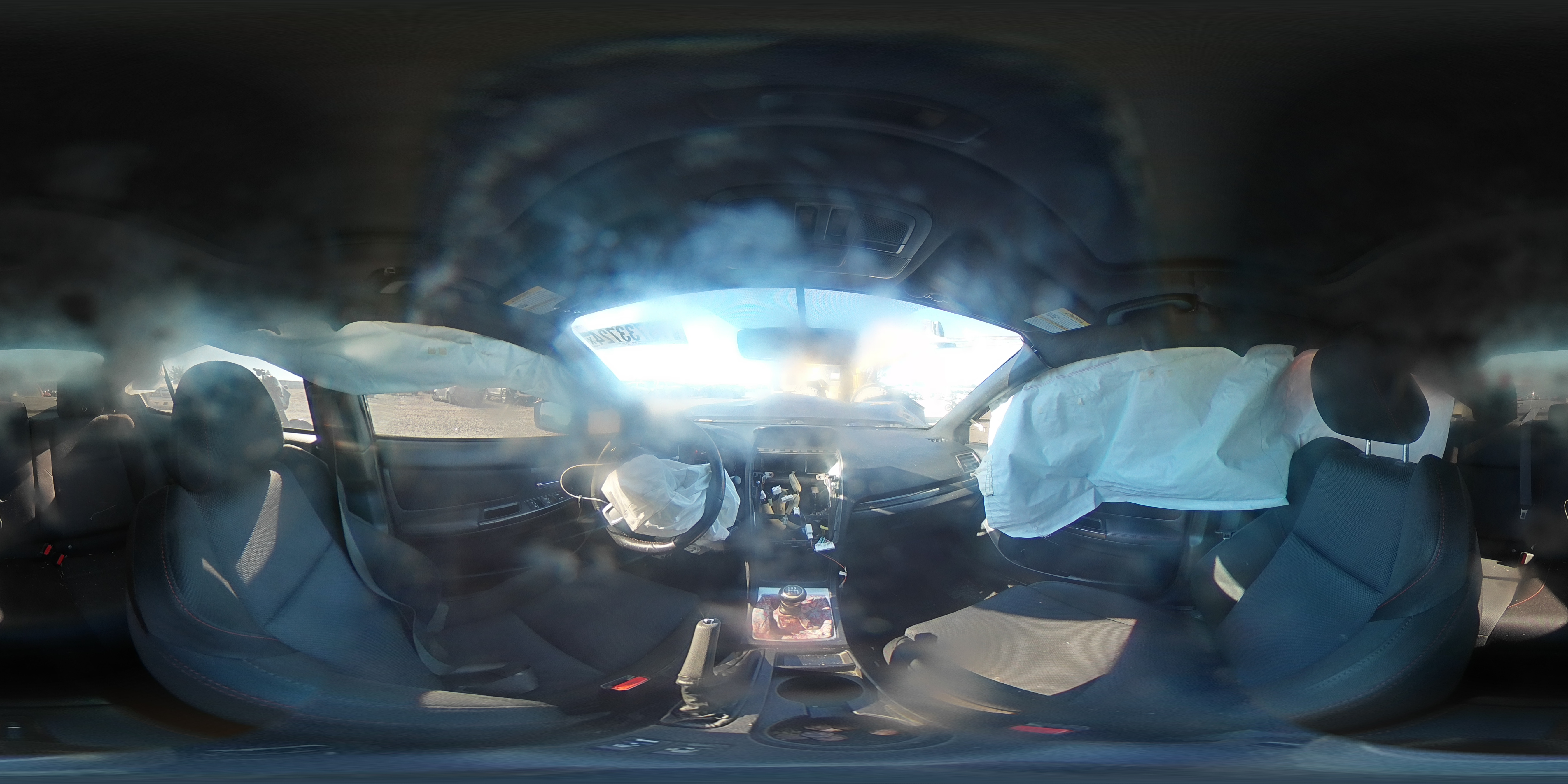2017 Subaru WRX VIN JF1VA1E65H9820173 Copart auction photo, front end damage thumbnail 12