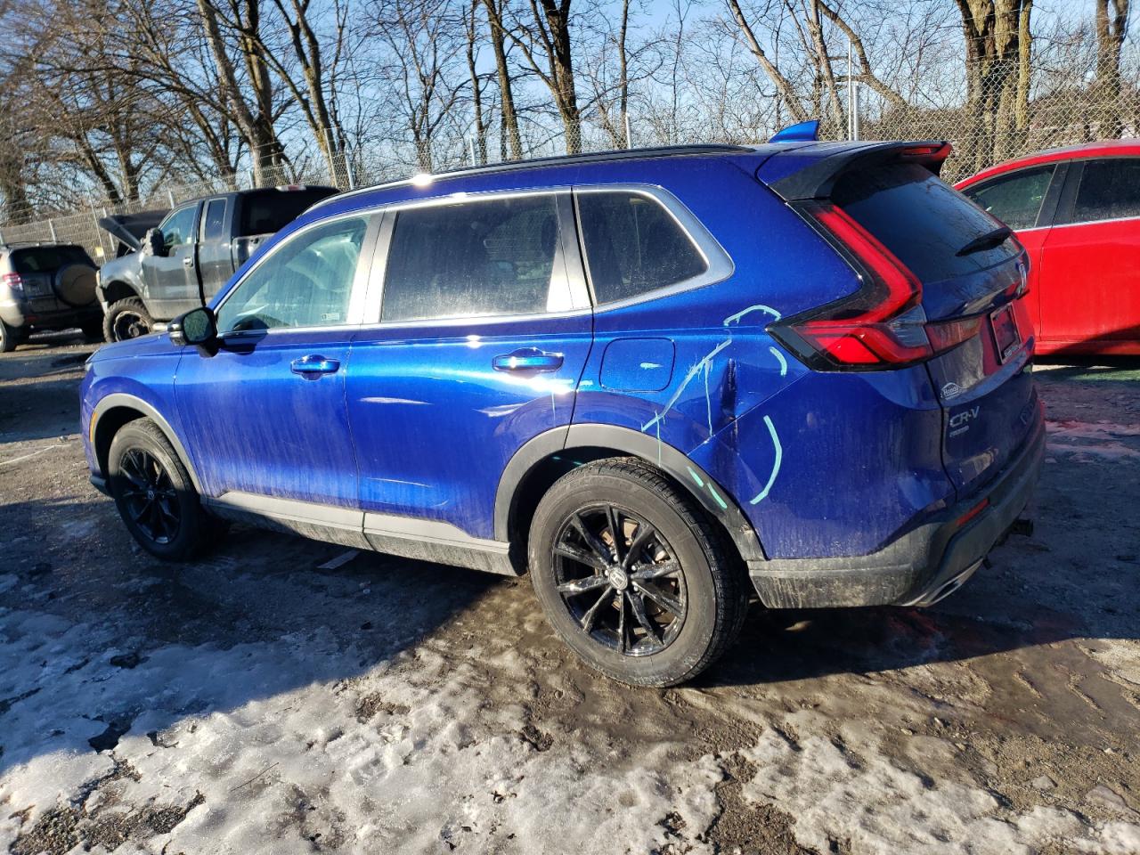 2024 Honda CR-V VIN 7FARS6H58RE074791 Copart auction photo, front end / all over damage thumbnail 2