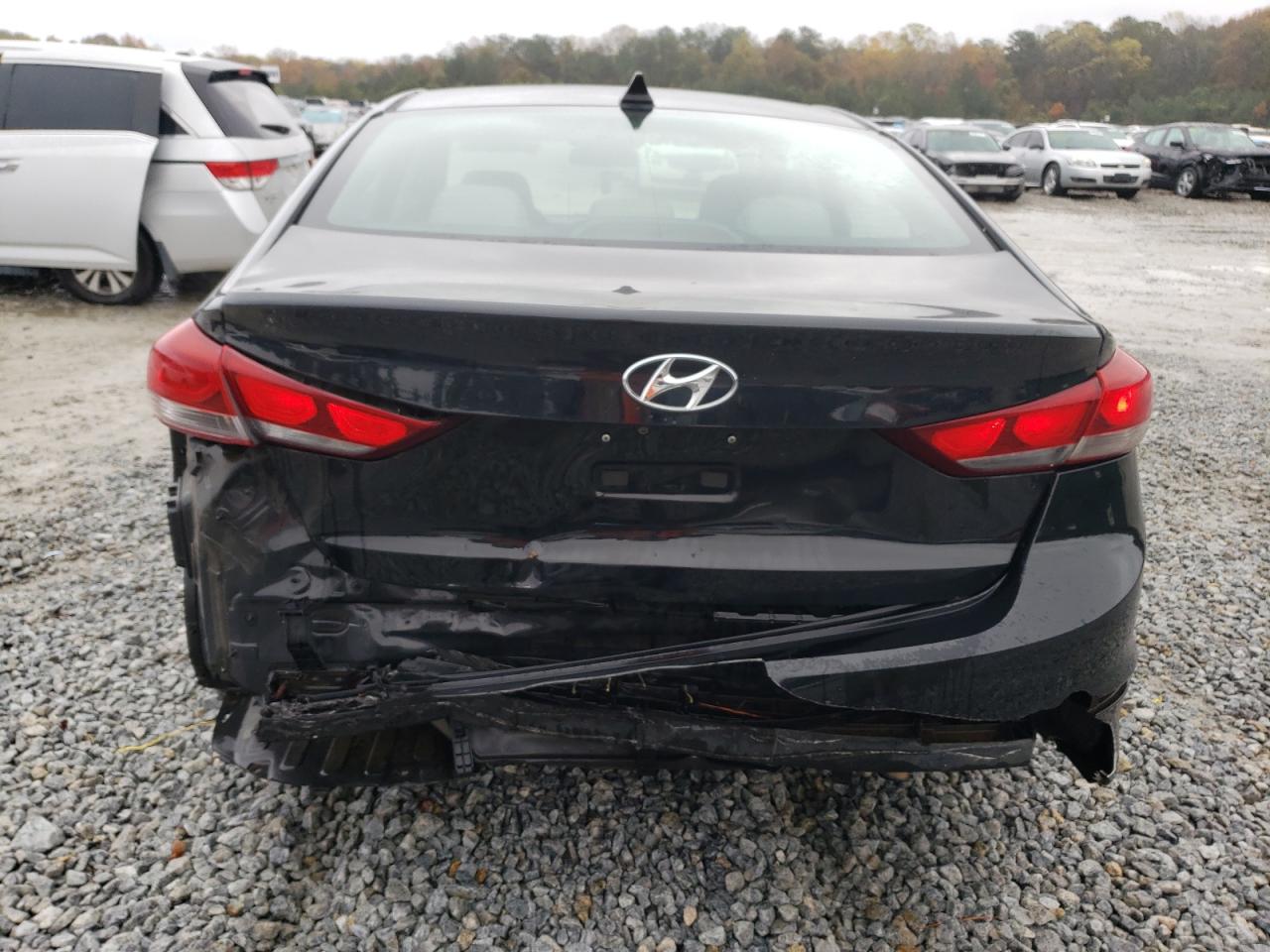 2017 Hyundai Elantra VIN 5NPD84LF5HH162481 Copart auction photo, rear end / minor dent/scratches damage thumbnail 6