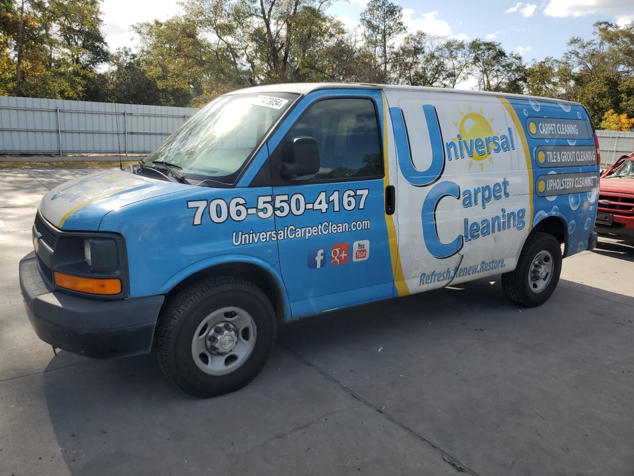 2015 Chevrolet Express VIN 1GCWGFCF4F1276337