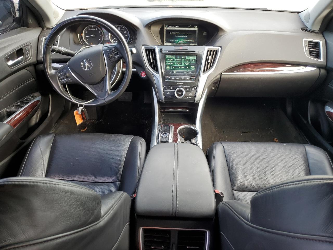 2015 Acura TLX VIN 19UUB3F70FA004975 Copart auction photo, side damage thumbnail 8