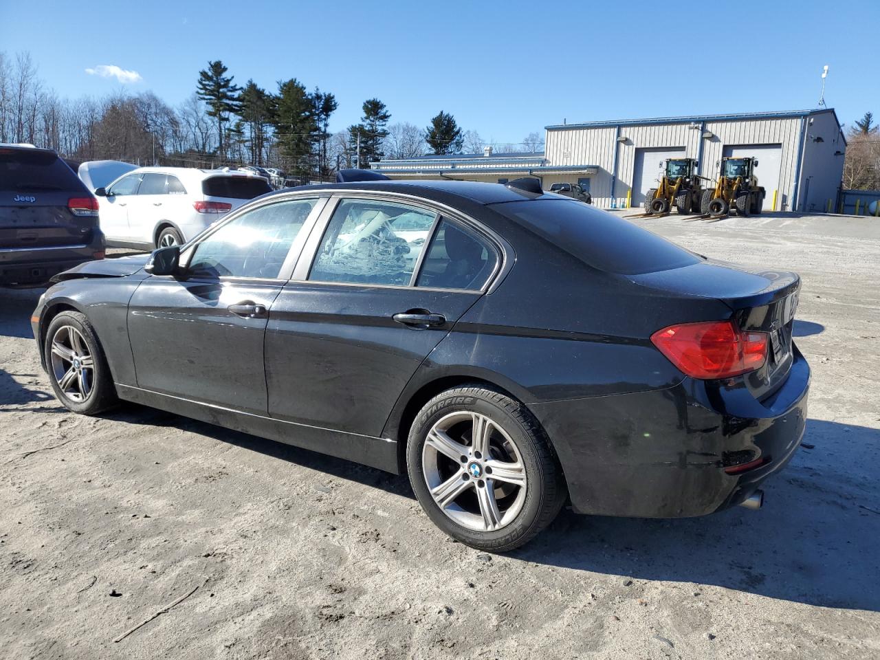 2015 BMW 3er VIN WBA3C3C52FK203091 Copart auction photo, front end / minor dent/scratches damage thumbnail 2