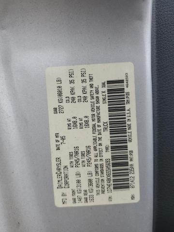 2006 Dodge Dakota VIN 1D7HE48KX6S505693 Copart auction photo, rear end damage thumbnail 12