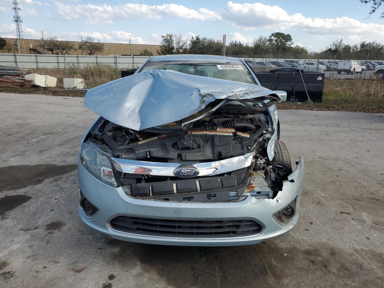 2010 Ford Fusion VIN 3FADP0L30AR263535 Copart auction photo, all over damage thumbnail 5