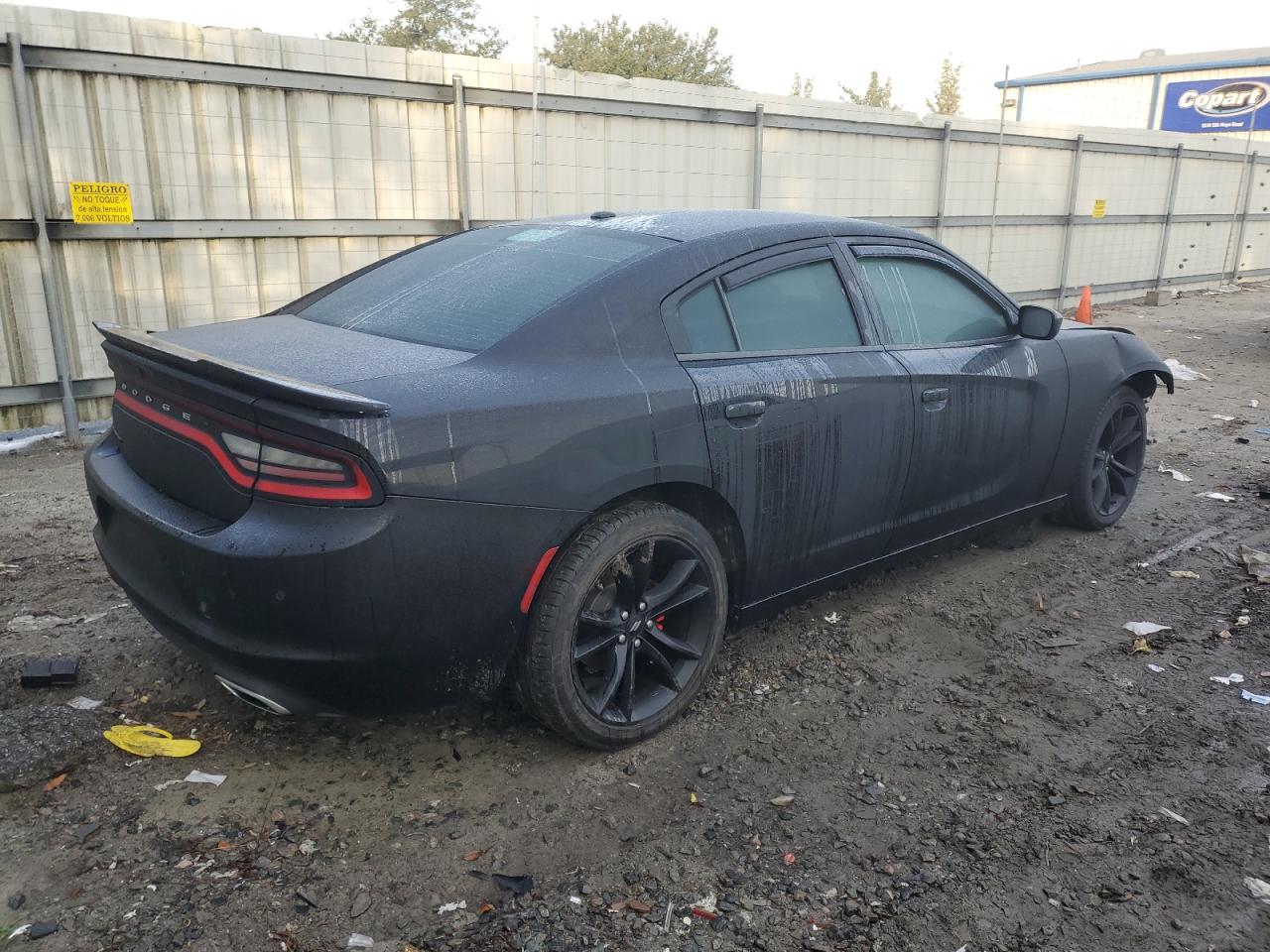2018 Dodge Charger VIN 2C3CDXBG5JH230249 Copart auction photo, front end / side damage thumbnail 3