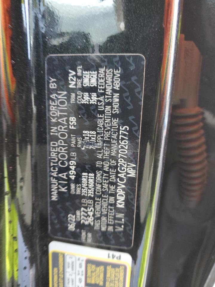 2023 KIA Sportage VIN KNDPVCAG2P7026775 Copart auction photo, side damage thumbnail 16