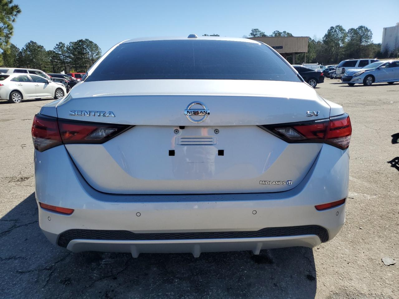 2022 Nissan Sentra VIN 3N1AB8CV0NY241447 Copart auction photo, front end / side damage thumbnail 6