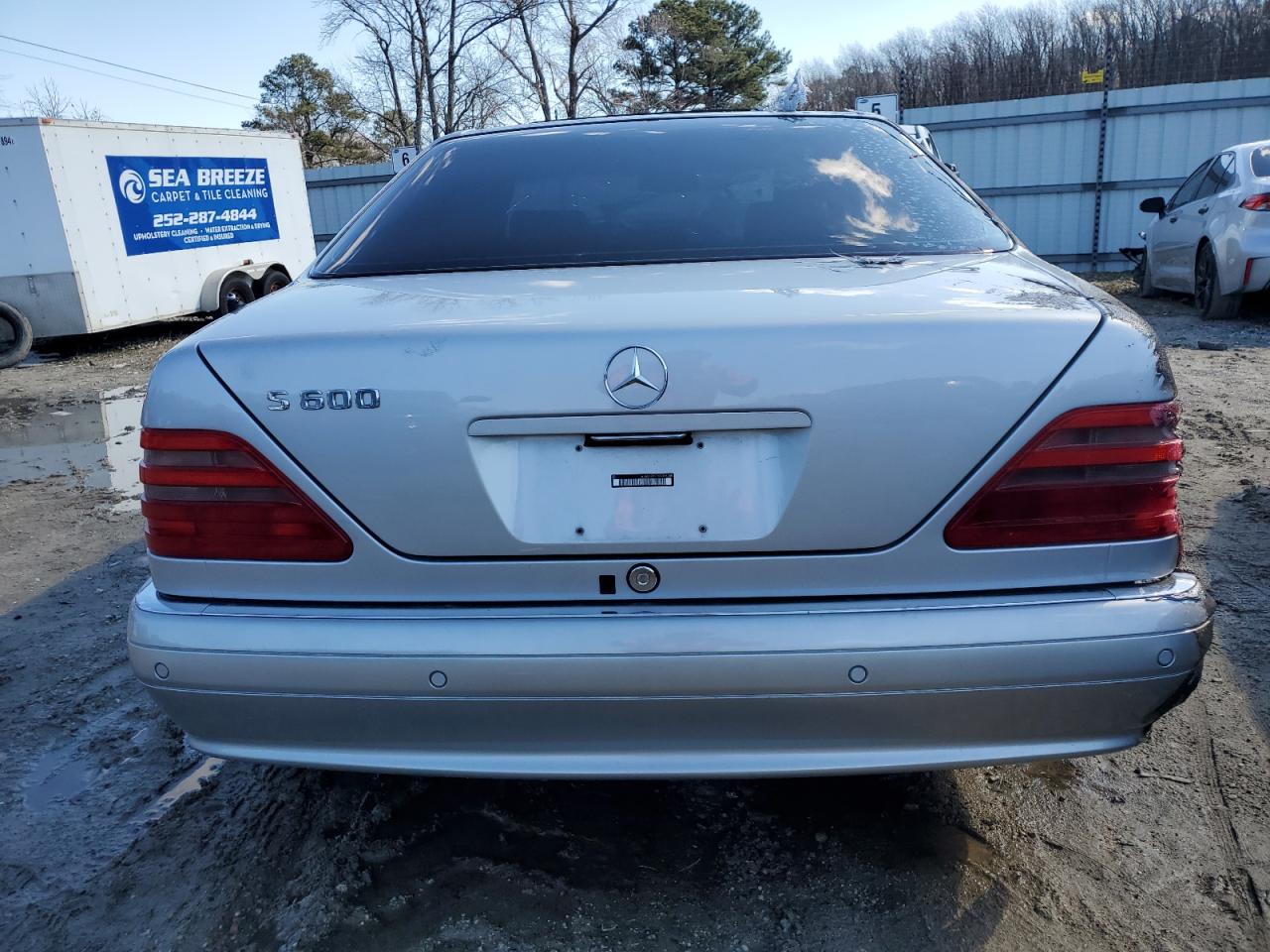 1997 Mercedes-Benz S-klasse VIN WDBGA76G7VA344398 Copart auction photo, burn / minor dent/scratches damage thumbnail 6
