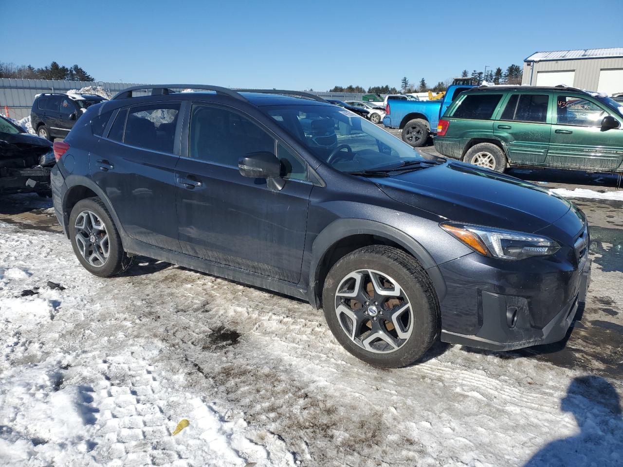 2018 Subaru XV VIN JF2GTAMC1JH347244 Copart auction photo, rear end / minor dent/scratches damage thumbnail 4