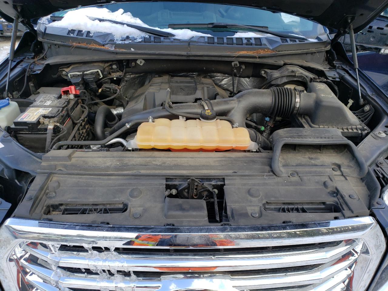 2015 Ford F-150 VIN 1FTEX1EPXFFC66001 Copart auction photo, undercarriage / rear end damage thumbnail 11