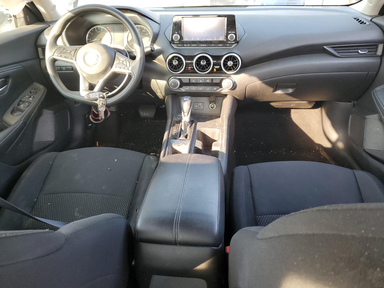 2022 Nissan Sentra VIN 3N1AB8BV0NY310591 Copart auction photo, side / front end damage thumbnail 8