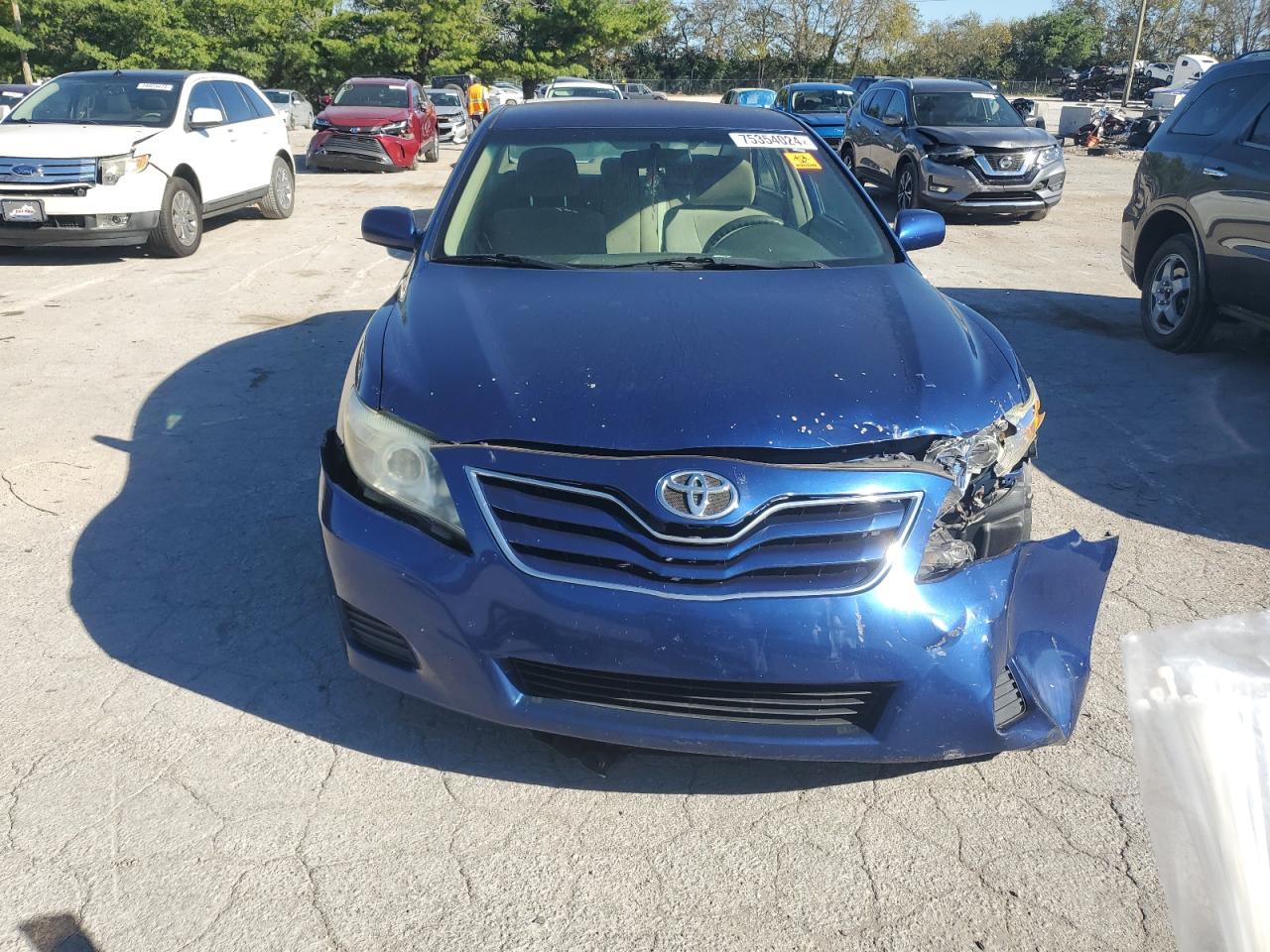 2010 Toyota Camry VIN 4T4BF3EK9AR059708 Copart auction photo, front end damage thumbnail 5