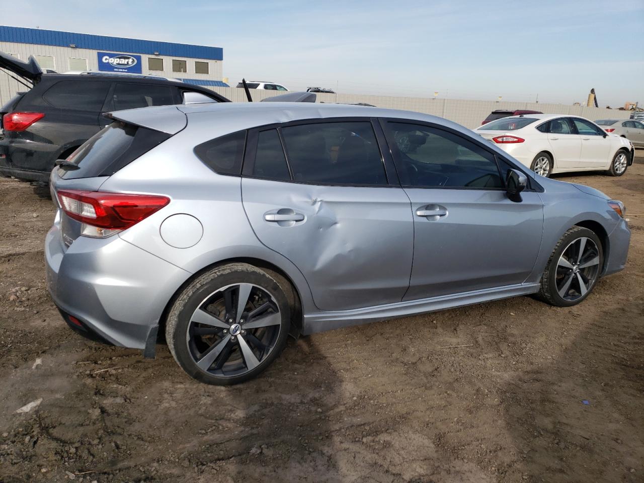 2017 Subaru Impreza VIN 4S3GTAL65H3715071 Copart auction photo, side / top/roof damage thumbnail 3