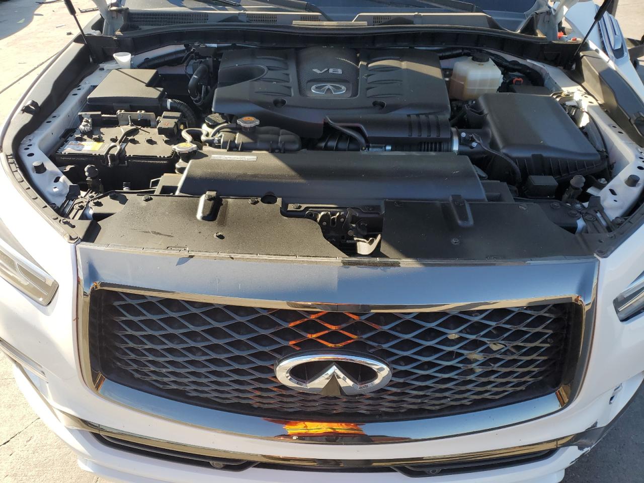 2021 Infiniti QX80 VIN JN8AZ2AF2M9716462 Copart auction photo, all over damage thumbnail 12