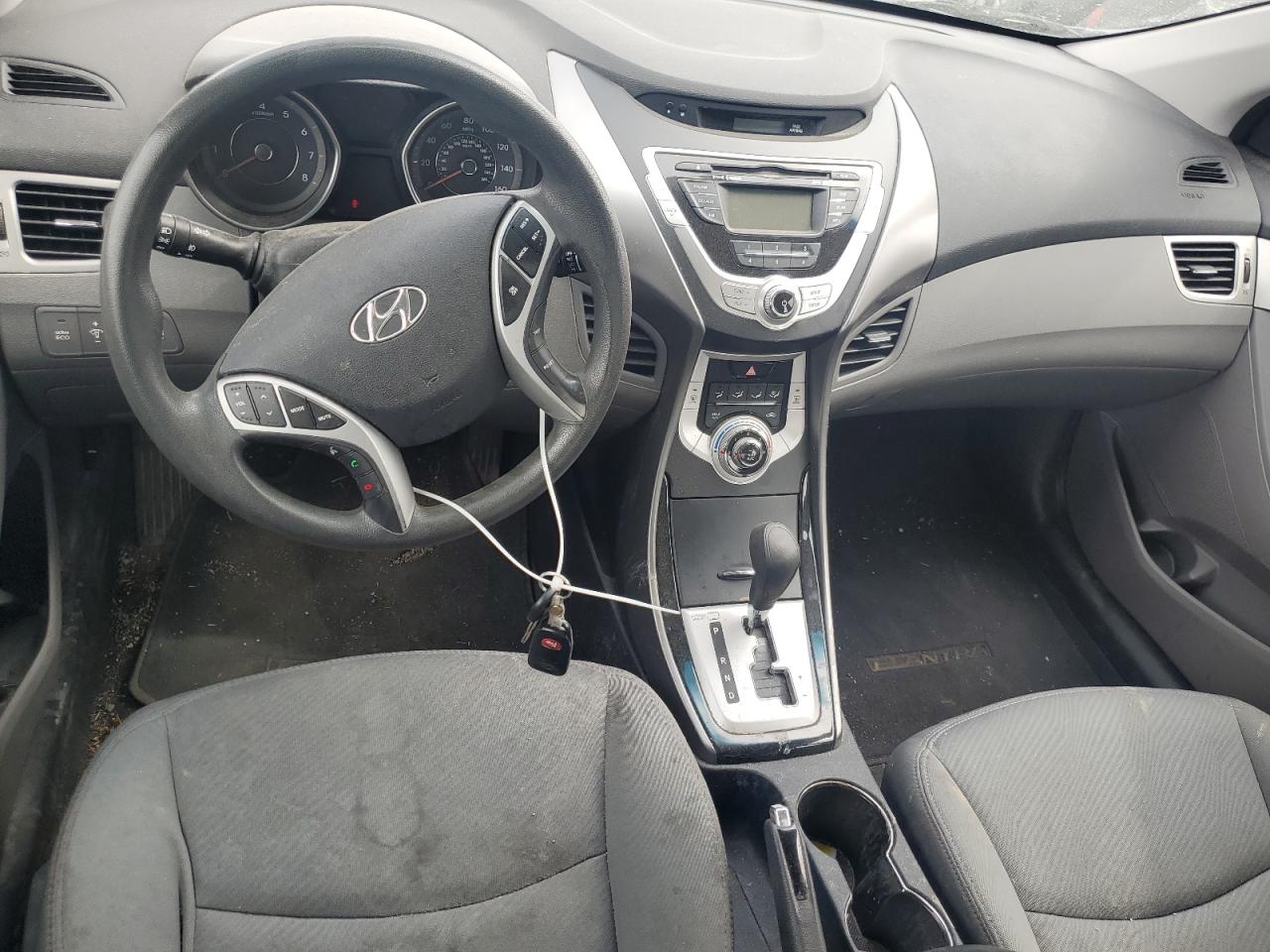2012 Hyundai Elantra VIN 5NPDH4AE6CH066426 Copart auction photo, front end damage thumbnail 8