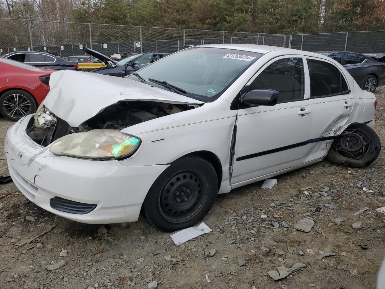 2003 Toyota Corolla VIN JTDBR32E832008414