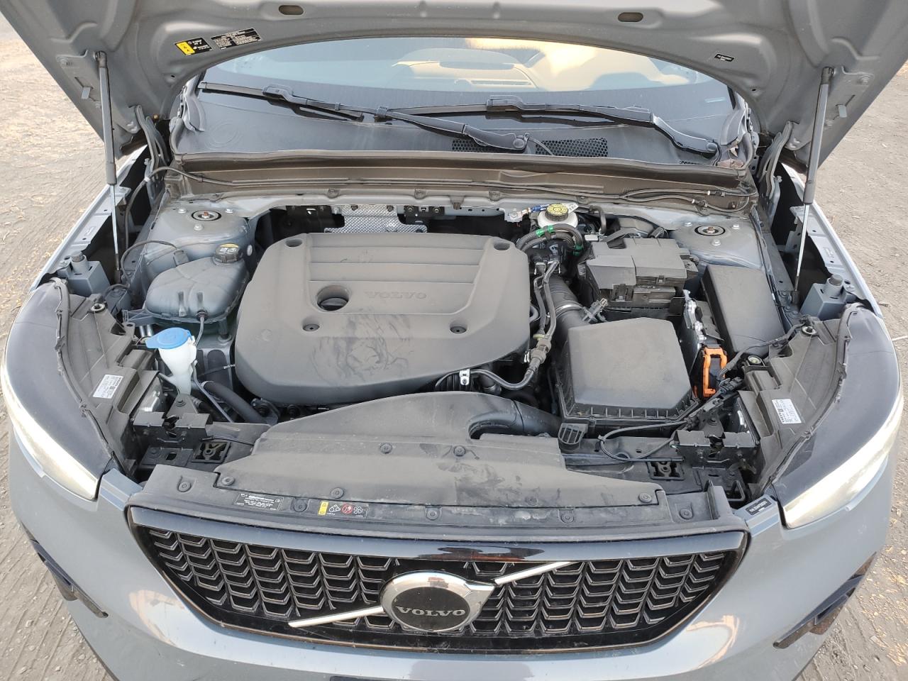 2023 Volvo XC40 VIN YV4L12UW4P2085974 Copart auction photo, rear end damage thumbnail 12